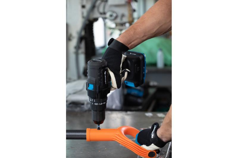 Högert výkonná akumulátorová príklepová vŕtačka, bezuhlíková, 18V