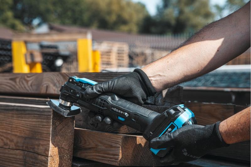 HÖGERT výkonný akumulátorový multifunkčný nástroj, 18V, bez batérie.