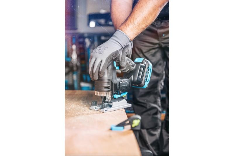 HÖGERT akumulátorová priamočiara píla, 18V, antivibračná rukoväť - bez batérie