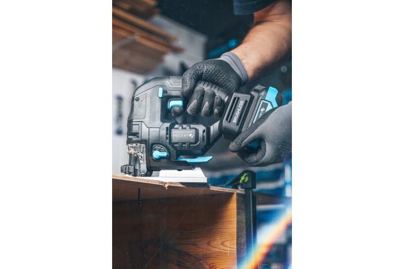 HÖGERT akumulátorová priamočiara píla, 18V, antivibračná rukoväť - bez batérie