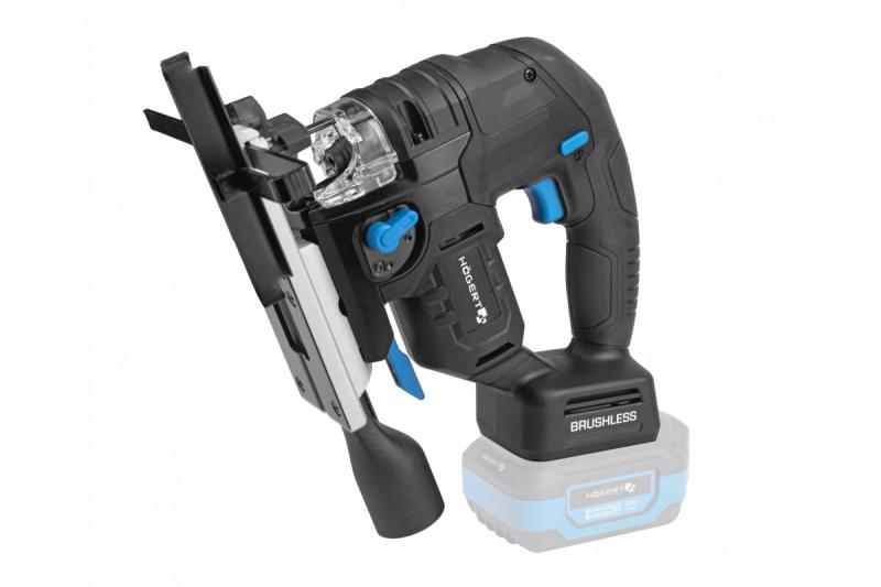 HÖGERT akumulátorová priamočiara píla, 18V, antivibračná rukoväť - bez batérie