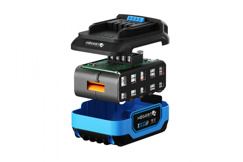 HÖGERT nabíjateľná batéria 2 Ah 18 V