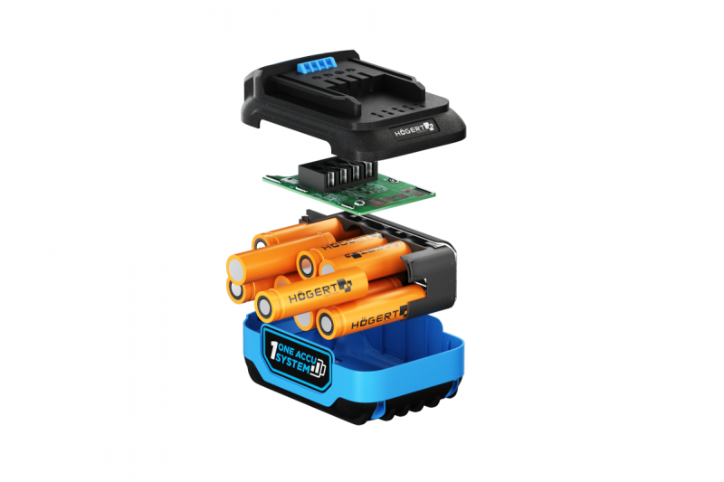 HÖGERT nabíjateľná batéria 6,0 Ah 18 V