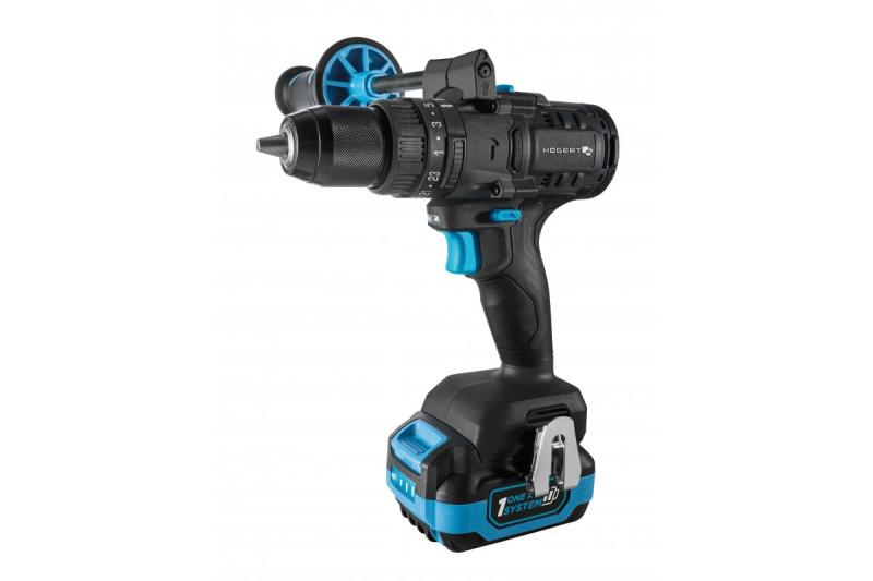 HÖGERT akumulátorová rázová uťahovačka sada 200 Nm 18V s bezuhlíkovým motorom