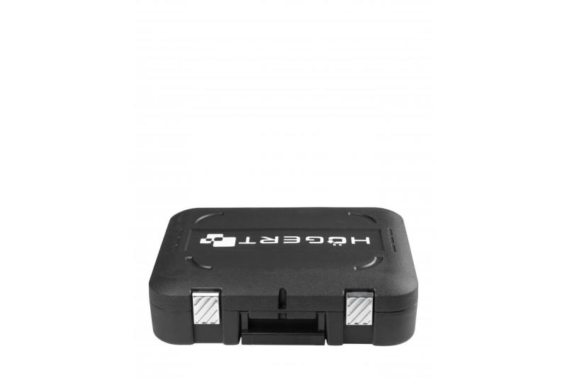 HÖGERT akumulátorová rázová uťahovačka sada 200 Nm 18V s bezuhlíkovým motorom