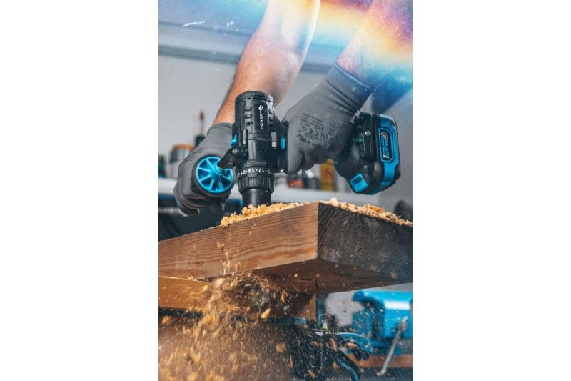 HÖGERT akumulátorová rázová uťahovačka sada 200 Nm 18V s bezuhlíkovým motorom