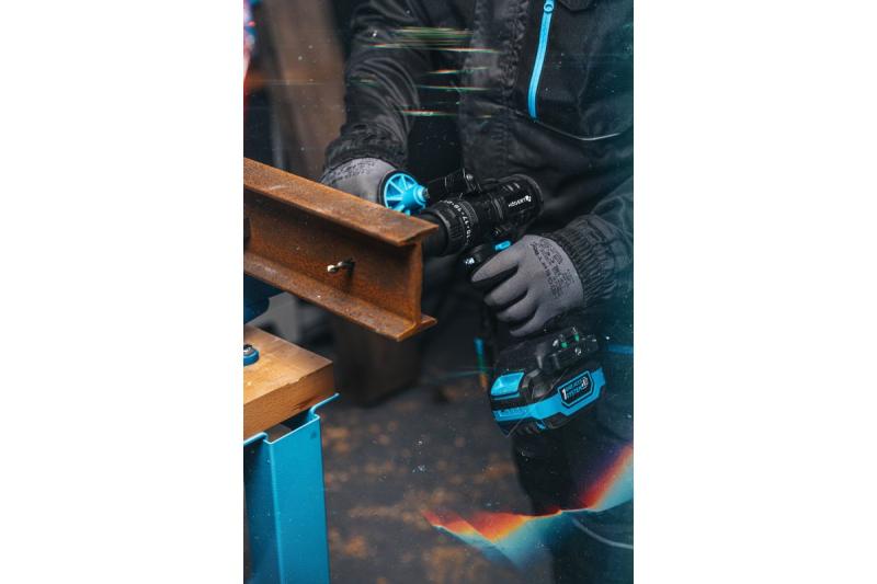 HÖGERT akumulátorová rázová uťahovačka sada 200 Nm 18V s bezuhlíkovým motorom