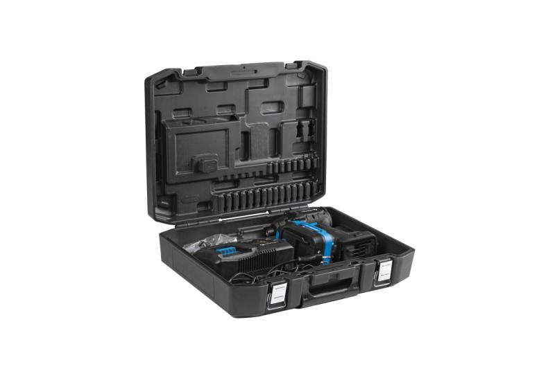 HÖGERT Bezuhlíkový akumulátorový žehlička 18V, sada s akumulátorom, nabíjačkou a príslušenstvom