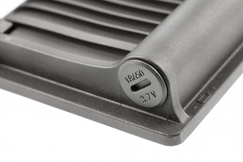 Svetlo povodňového svetla LUMOS II, LED, 2000lm, 6400K, vymeniteľné 2600mAh, IP65, čierne