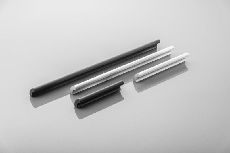 Hliníková rukoväť KAPPA C=128mm hliník.