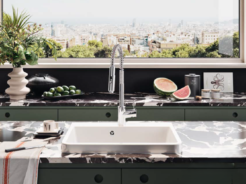 Ausmann Ceramic Frost Keramické Biely Umývadlo - Nadstavec 660 x 506 mm s otvorom na batériu 1208970517