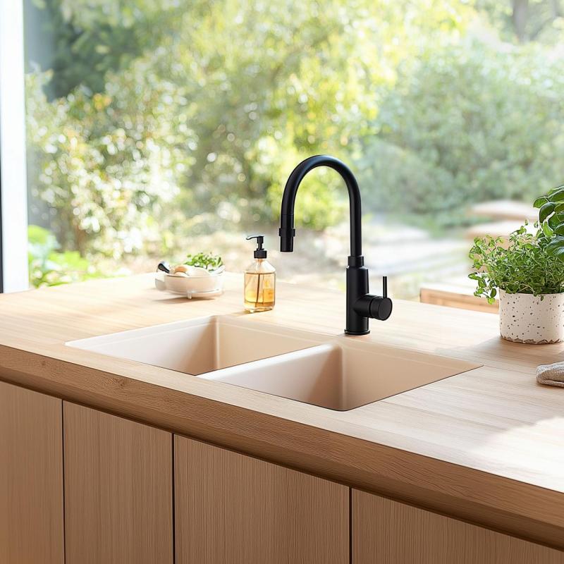 Ausmann keramická biela dvojitá umývadlo Mira - zabudovateľná a polozabudovateľná 890 x 456 mm 1208970549