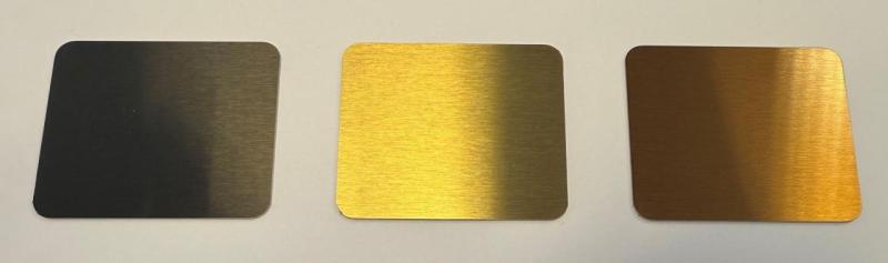 Pure.Sink PVD vzorka farby z nehrdzavejúcej ocele brúsená Gun Metal 1208970648