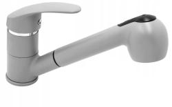 Graniteland Rhea Kuchynská batéria Sivá s Vyťahovacou Výpusťou a Dvojfunkčnou Ručnou Sprchou 1208970656