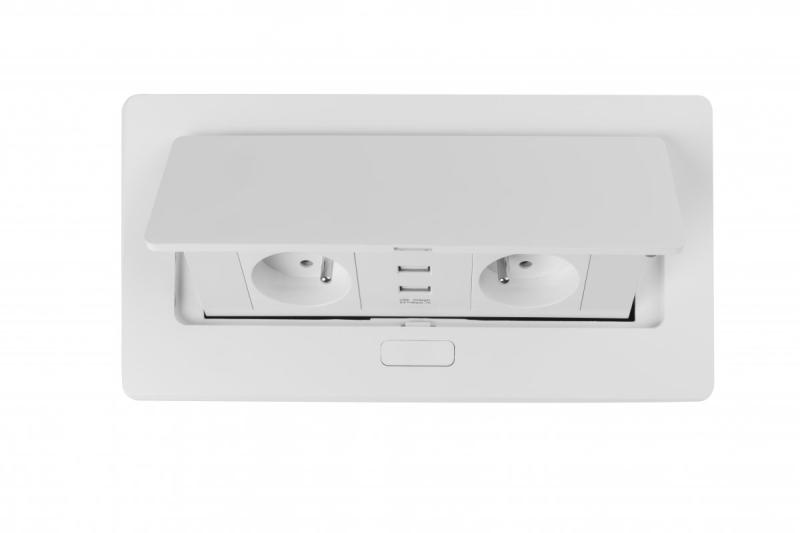 Mäkký výsuvný modul zásuviek.