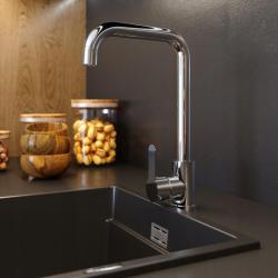 Graniteland Stellar Kuchynská batéria Chróm s otočným výtokom 1208970667