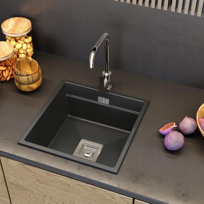 Graniteland Stellar Kuchynská batéria Chróm s otočným výtokom 1208970667