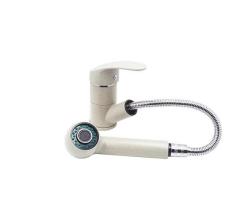 Graniteland Rhea Kuchynská zmiešavacia batéria  Beige piesok s Výsuvným Výlevom a Dvojfunkčnou Ručnou Sprchou 1208970713