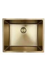 Pure.Sink Prestige Kombinačná sada Zlatý drez 50x40 cm so Zlatou Kuchynskou batériou 1208970764