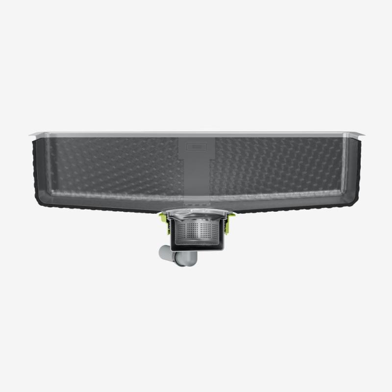 Franke Maris Quiet MQX 110.50 RVS Drez 50x40 cm Podstavcový 122.0694.477