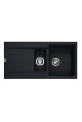Franke Maris MRG 651 Fragranite Mat Čierna 1,5 Drez 97 x 50 cm Montáž s Odkvapkávacou časťou 114.0628.993
