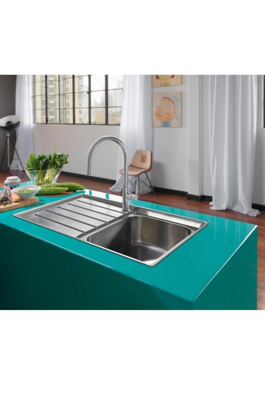 Franke Maris Slim J Kuchynská batéria Chróm s Vytiahnutým Výlevom 115.0728.388