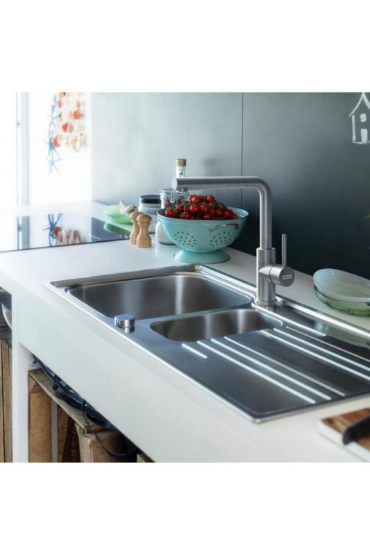 Franke Smart Glenda Kuchynská batéria Otočná výpust Nerez 115.0706.985