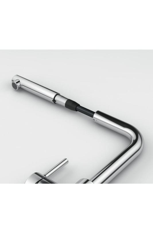 Franke Lina L Kuchynská batéria Chróm s Výsuvným Výlevom 115.0712.420