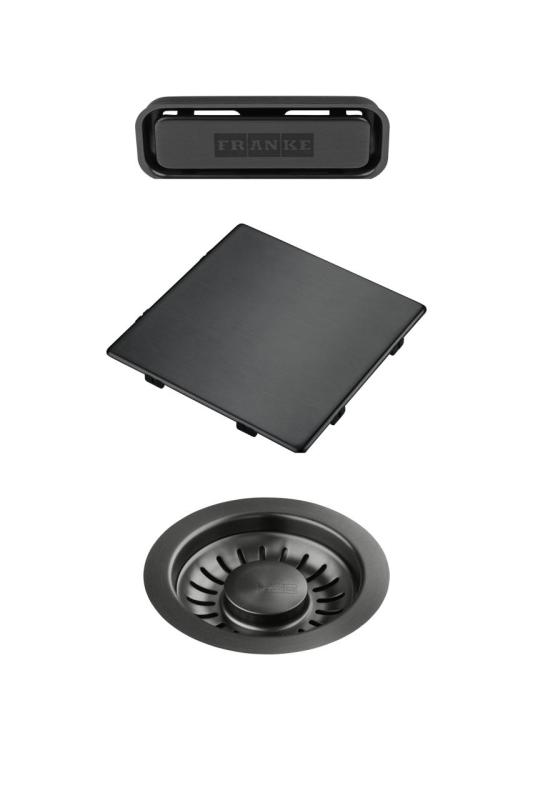 Franke Kubus 2.0 farebná sada Odpadový súbor Gun Metal 1208970828