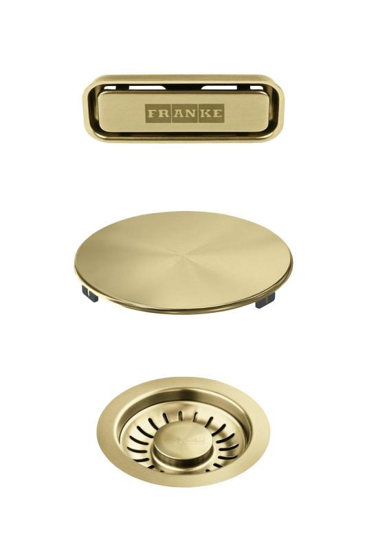 Franke Maris farbiaci set Odtokový set Zlato 1208970845