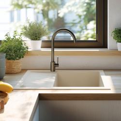 Ausmann Ceramic Sylva Keramický Biely Umyvadlo s Odkvapkávaním 857 x 500 mm 1208971128