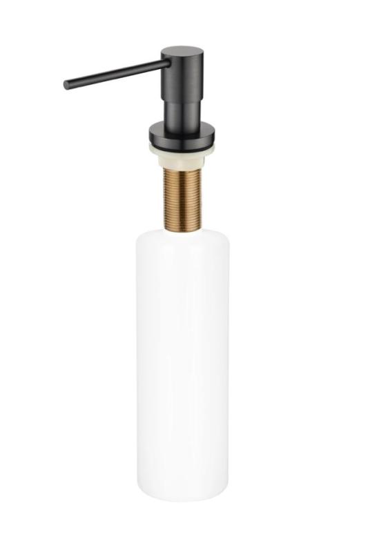 Ausmann Lirio Vstavaný Dispenzer na Mydlo Gun metal, dopĺňateľný zhora 1208971201