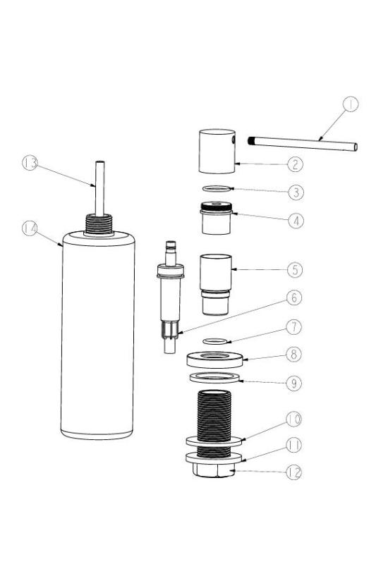 Ausmann Lirio Vstavaný Mydlový Dispenser Antracitová farba, dopĺňateľný zhora 1208971204