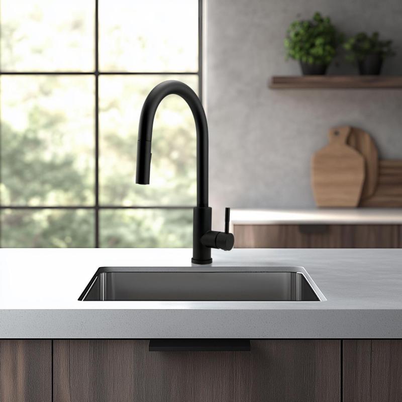 Pure.Sink Exclusivo RVS umývadlo 34x40 cm 10mm rádius podstavca, rovnomontáže a nadstavby PEX3440-02