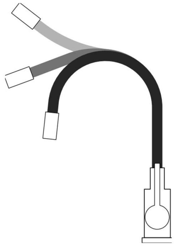 Quadri Bristol kuchynská zmesovačka zlata s flexibilným bielym výtokom 1208971408