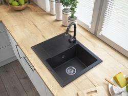 Graniteland Nex Granitový Arduinový umývadlo vzhľadu tvrdého kameňa s odčerpadlom 574x464 mm 1208971426