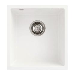 Graniteland Miniva Granitový Drez Biely Podstavcový 385x410 mm 1208971452