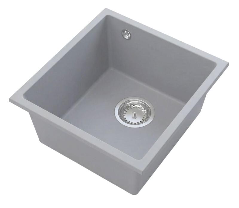 Graniteland Miniva Granite Sink Grey Undermount 385x410 cm 1208971453