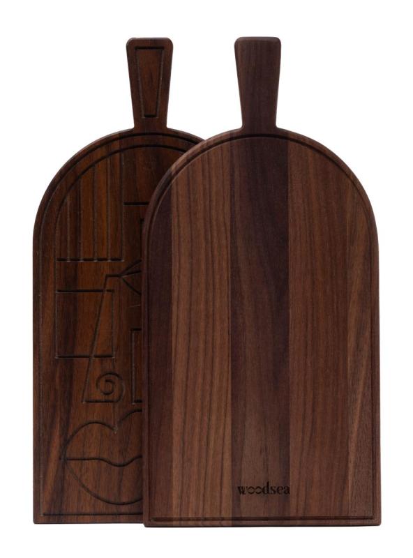 Woodsea Mask Walnut - Orechové maskovacie a servírovacie dosky z orechového dreva 38x19 cm 1208971561