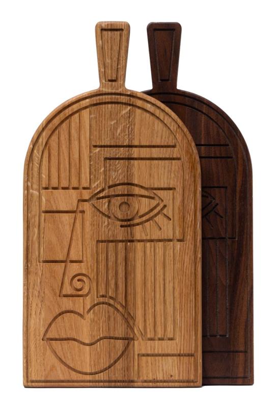 Maska Woodsea Oak - Dubová maska na krájanie a podávanie 38x19 cm 1208971562