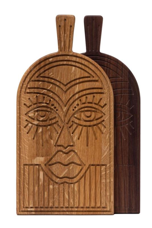 Maska Woodsea Oak - Dubová maska na krájanie a podávanie 38x19 cm 1208971562