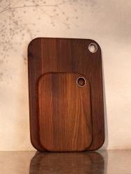 Woodsea Waterless L - Termoobrázkové drevené rezacie dosky odolné voči vlhkosti 46x33 cm 1208971567
