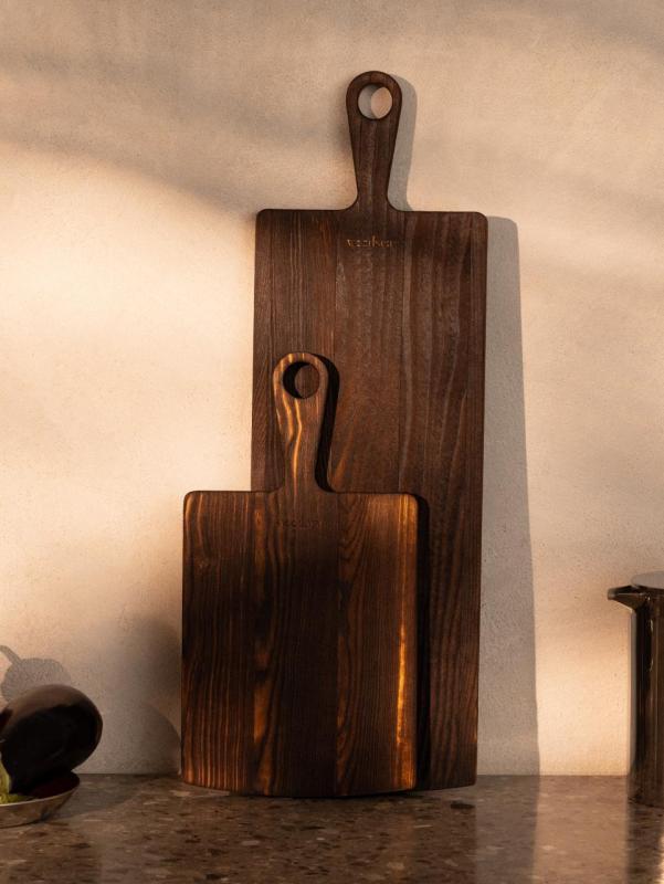 Denné drevo Woodsea Pine Burned M - Doska na krájanie 20x62 cm 1208971576