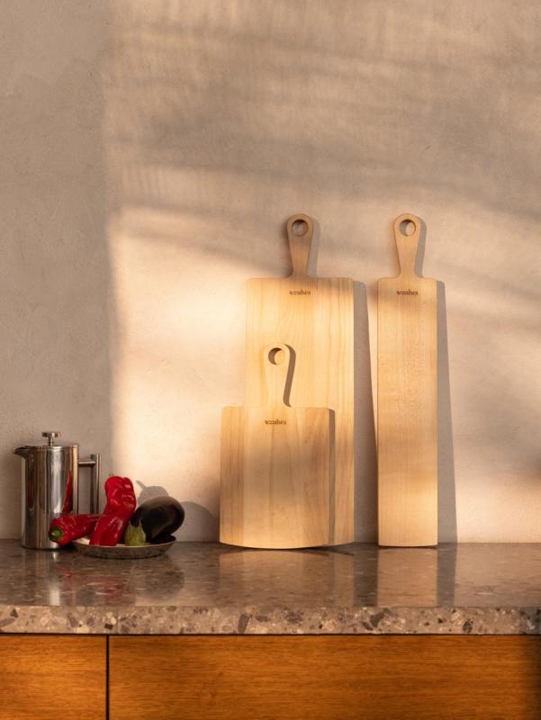 Woodsea Pine Natural - Javorové servírovacie dosky 11x62 cm 1208971578