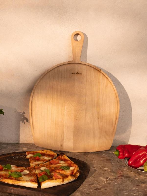 Woodsea Pine Natural - Javorové Pizza doska 47x35 cm 1208971581