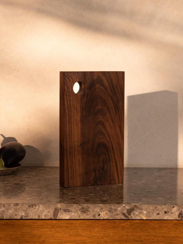 Woodsea Block Walnut M - Orechové drevené sekačky 33x22 cm 1208971606