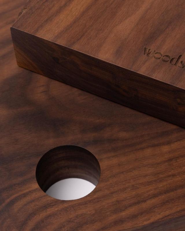 Woodsea Block Walnut M - Orechové drevené sekačky 33x22 cm 1208971606