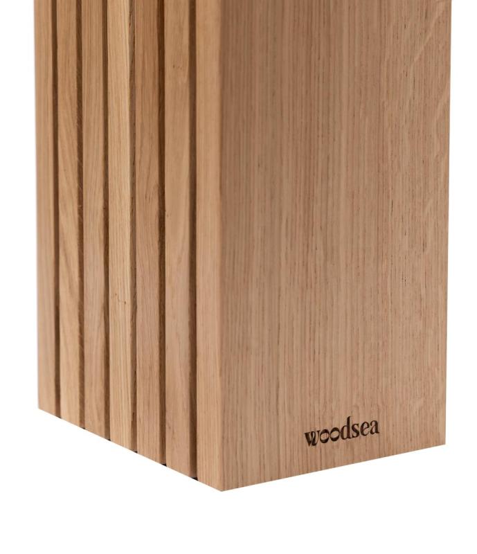 Woodsea Block Oak S - Dubový Držiak na Nože Blok 13x8 cm 1208971617