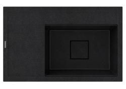 Graniteland Seta Granitový čierny arduín Tvrdý kameň Umyvadlo na výstavbu 80x50 cm 1208971619