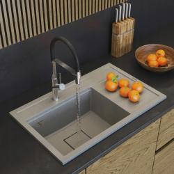 Graniteland Seta Granitový Beige Pieskový Umyvadlo nadstavba 80x50 cm1208971620